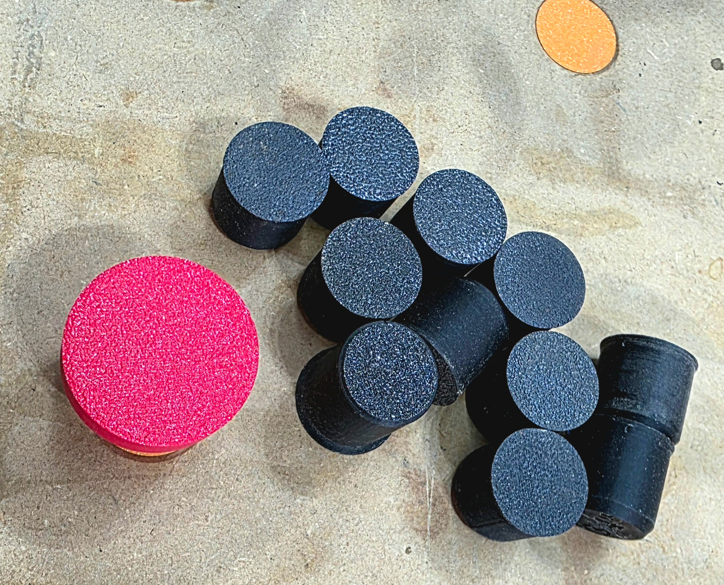 Bench dog hole covers 3/4 inch Lofi Woodworks