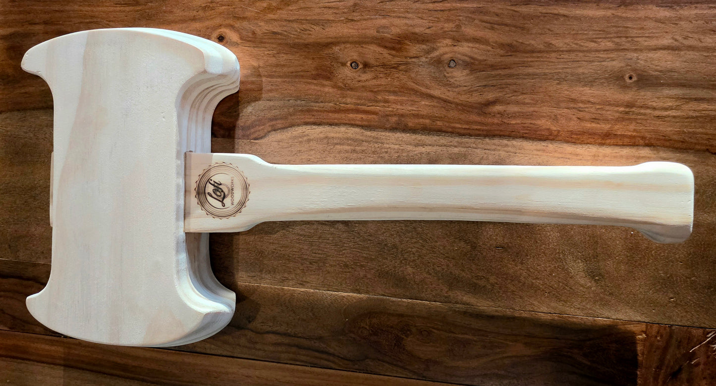 Wooden Axe toy handmade by Lofi Woodworks