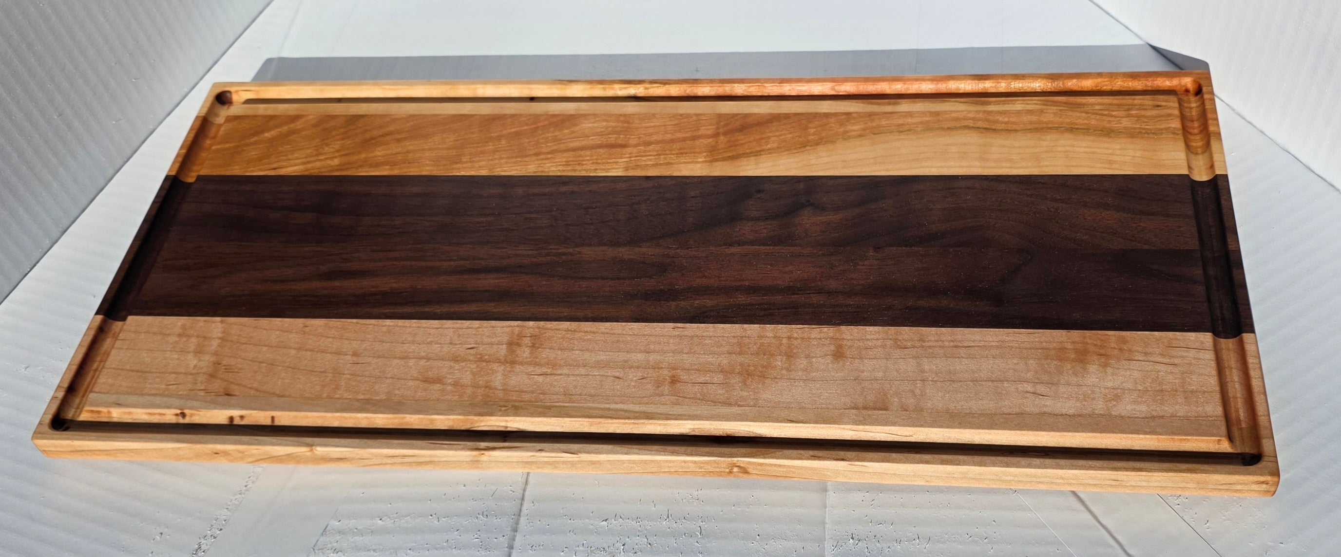 handcrafted wood serving tray or cutting board