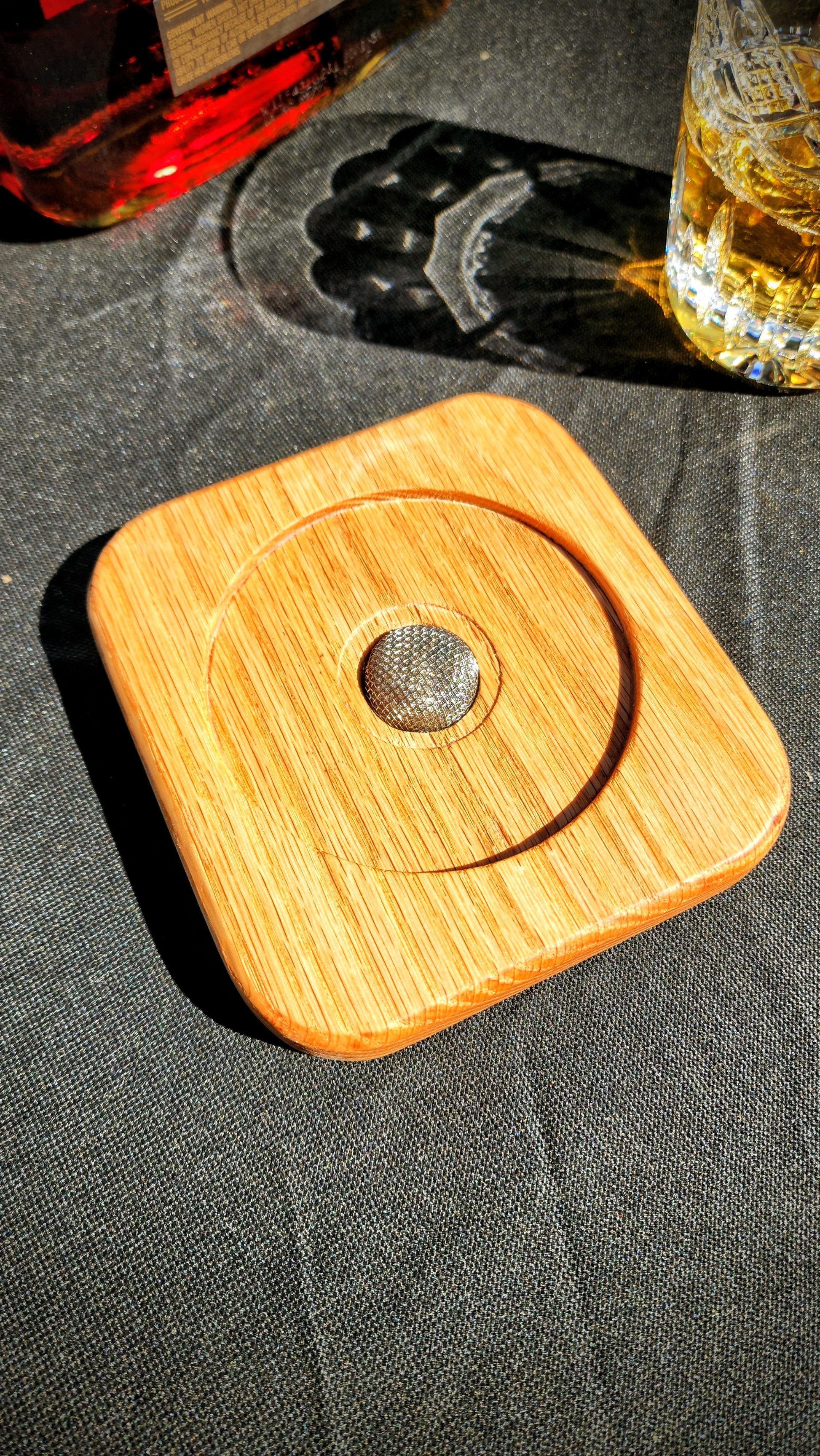 Old Fashioned smoker kit made from natural wood