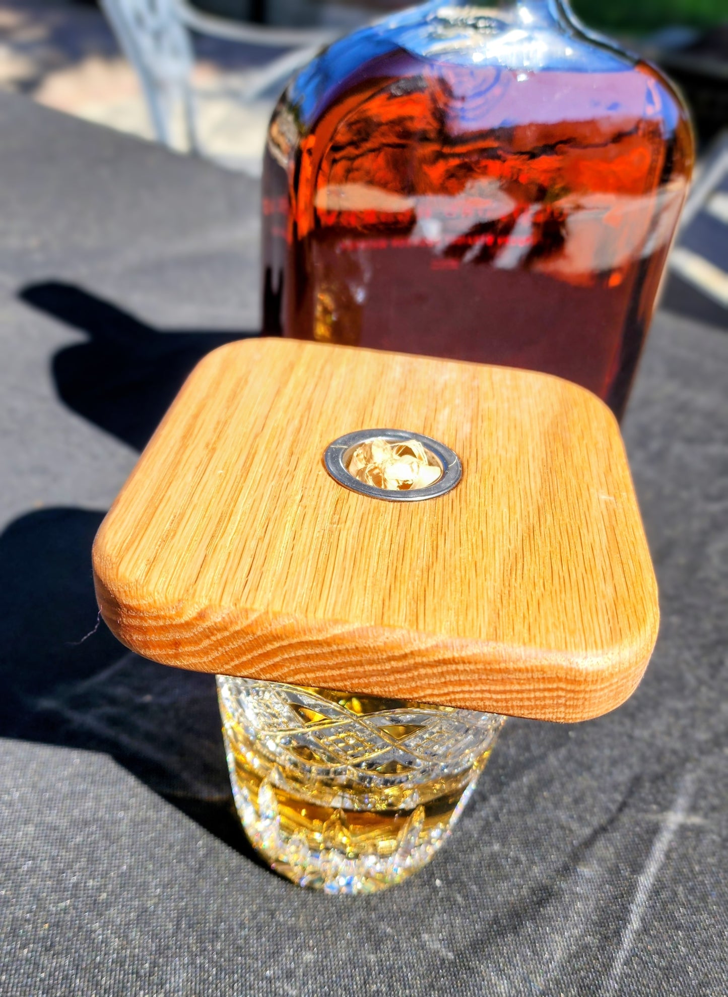 Handmade Oak Whiskey Smoker | Cocktail Smoker for Home Bar